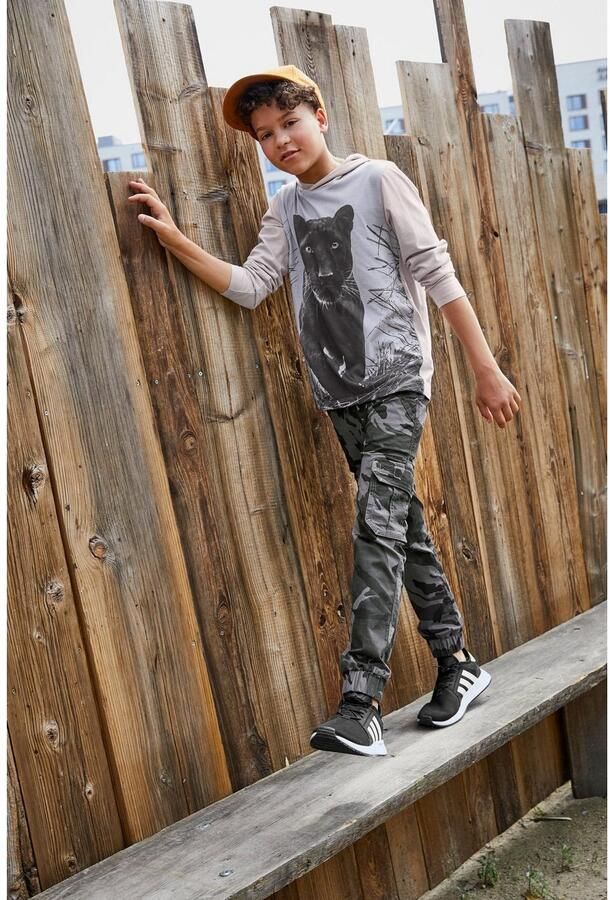 KIDSWORLD Cargobroek In coole camouflagekleur - Foto 9