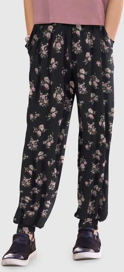 KIDSWORLD Harembroek Viskosebroek met bloemen-allover - Foto 4