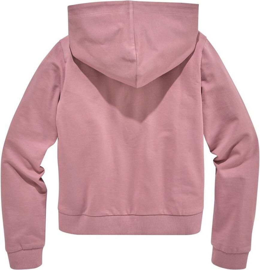 KIDSWORLD Hoodie NYC Paris London Borduurwerk Lange mouwen rechte pasvorm bedrukt capuchon van katoen