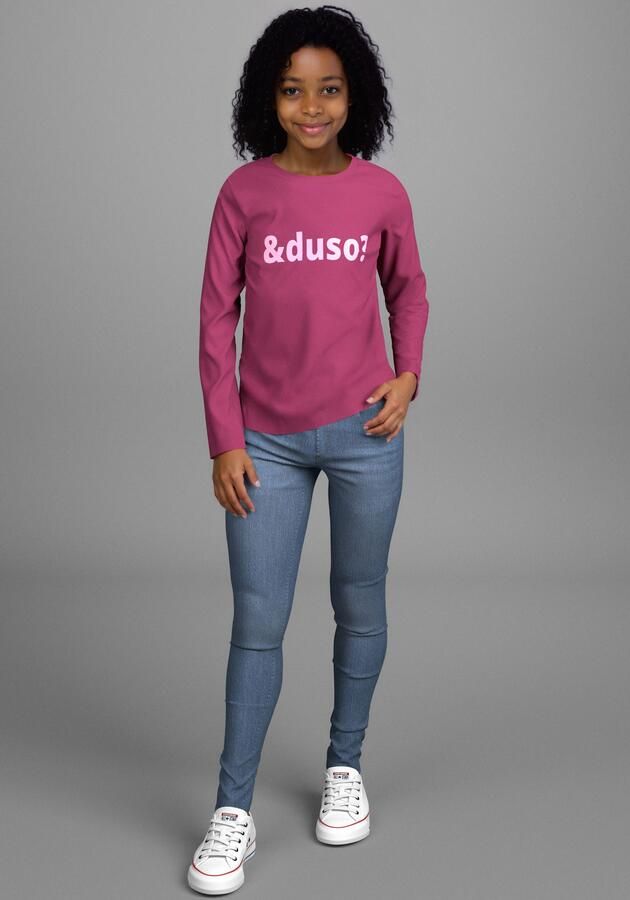 KIDSWORLD Jeggings Stretch jeans with slim leg smalle broekpasvorm met elastiek lang met opgestikte zakken - Foto 3