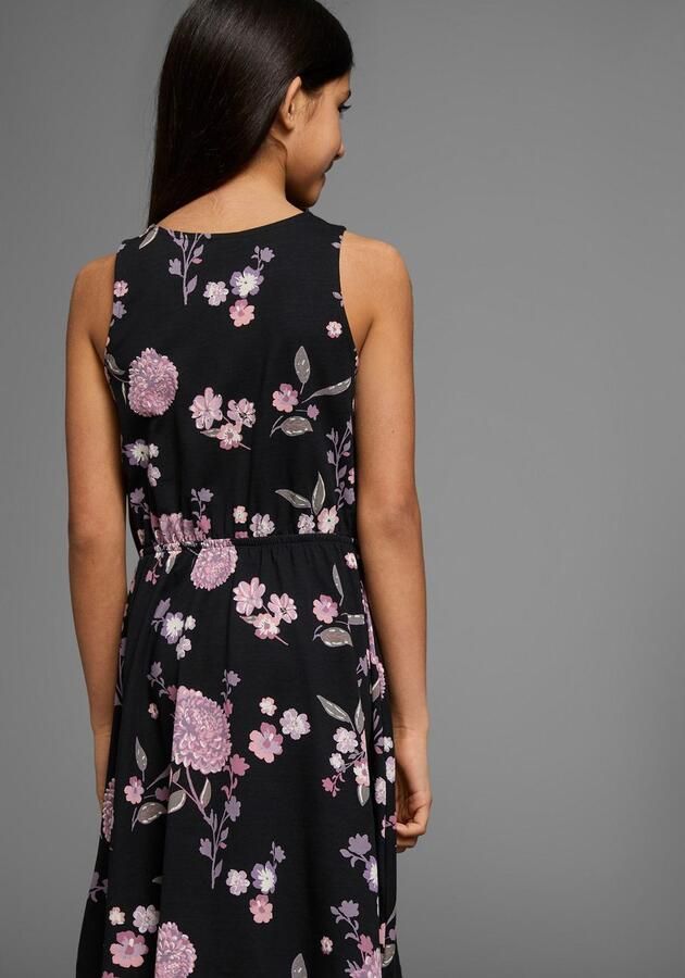 KIDSWORLD Jerseyjurk feestelijke gelegenheden mouwloos jurkje - Foto 5