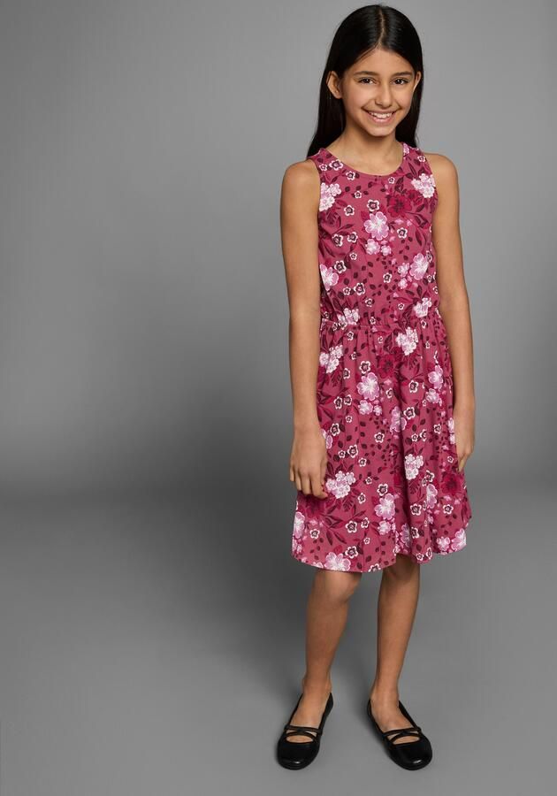 KIDSWORLD Jerseyjurk feestelijke gelegenheden mouwloos jurkje knie-vrije lengte - Foto 7