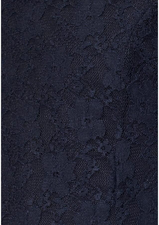 KIDSWORLD Jerseyjurk Kanten jurk feestelijke gelegenheden knie-lange van kant en jersey 3 4-mouwen - Foto 3