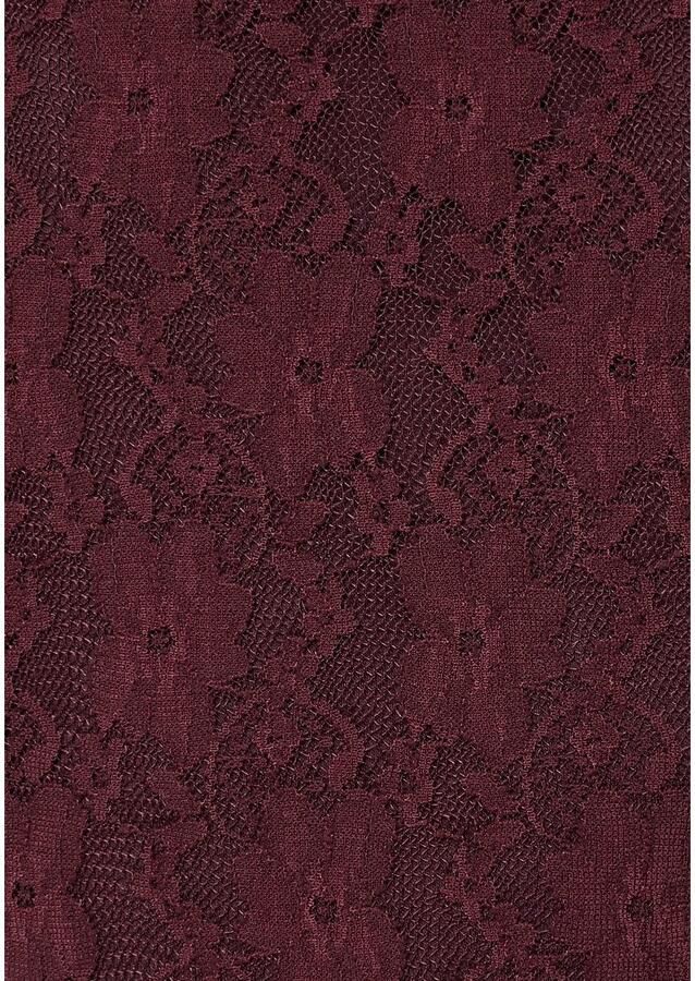 KIDSWORLD Jerseyjurk Kanten jurk feestelijke gelegenheden knie-lange van kant en jersey 3 4-mouwen