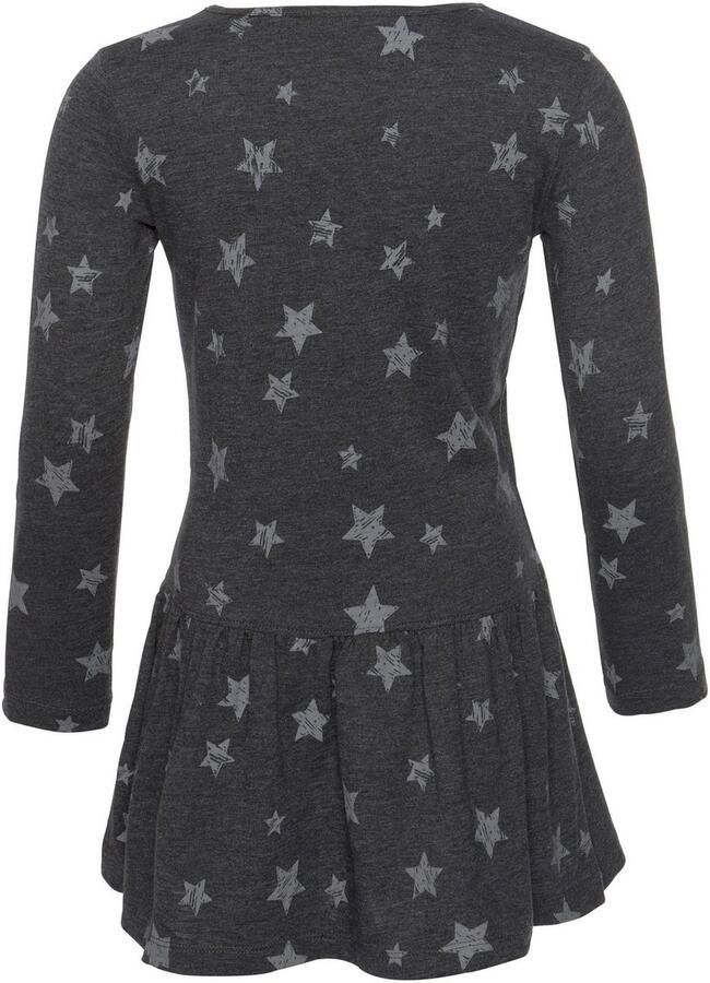 KIDSWORLD Jerseyjurk met pailletten Shirtjurk met schattige paillettenapplicatie