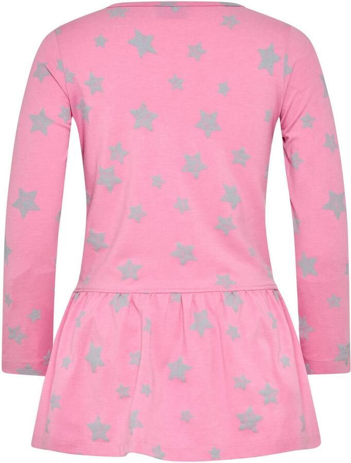 KIDSWORLD Jerseyjurk met pailletten Shirtjurk met schattige paillettenapplicatie - Foto 6