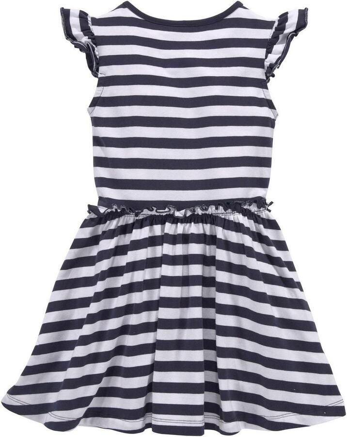 KIDSWORLD Jerseyjurk Met pailletten voor kleine meisjes feestelijk knie-vrij speels van katoenmix