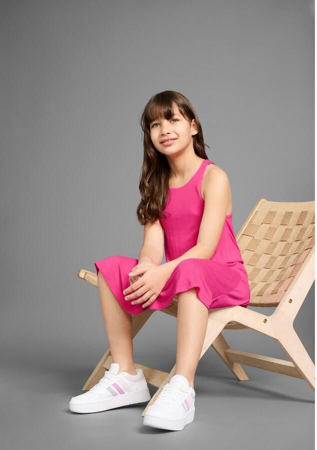 KIDSWORLD Jerseyjurk Met verfijnde kant op de rug - Foto 2