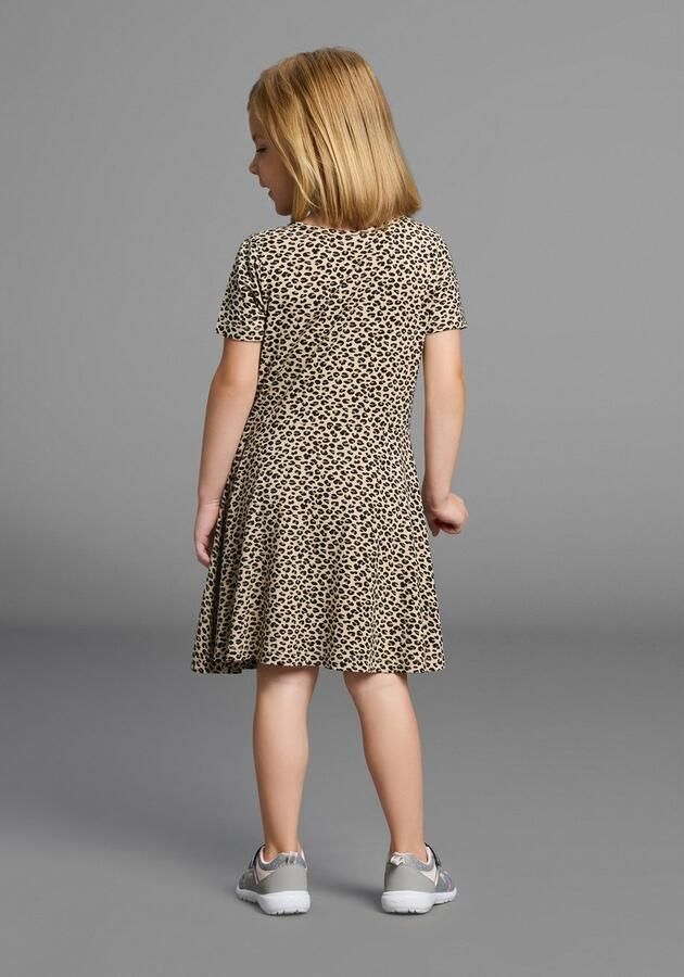 KIDSWORLD Jerseyjurk Shirtjurk in leo-patroon Shirtjurk in leo-look onderaan uitlopend - Foto 4