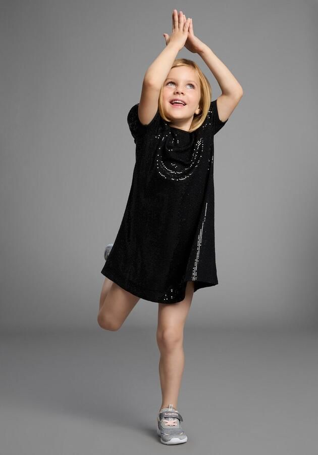 KIDSWORLD Jerseyjurk Shirtjurk in pailletten-Allover-design - Foto 4