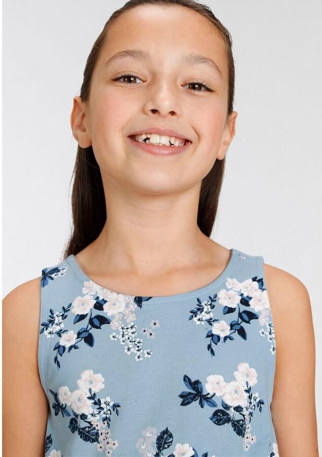 KIDSWORLD Jerseyjurk Skaterjurk voor feestelijke gelegenheden en ontmoetingen met vrienden knie-vrije lengte - Foto 2