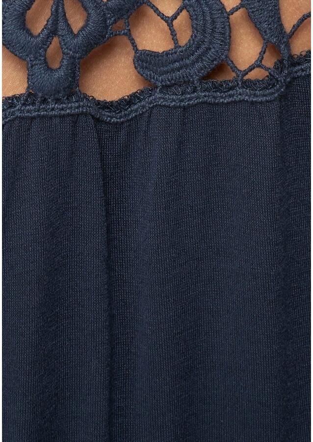 KIDSWORLD Jerseyjurk Viscosejurk_voor meisjes knie-vrij romantisch van viscose brede bandjes - Foto 3