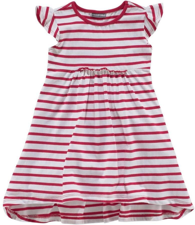 KIDSWORLD Jerseyjurk Voor kleine meisjes feestelijke gelegenheden knie-vrij modieuze stijl van puur katoen (set 2-delig) - Foto 11