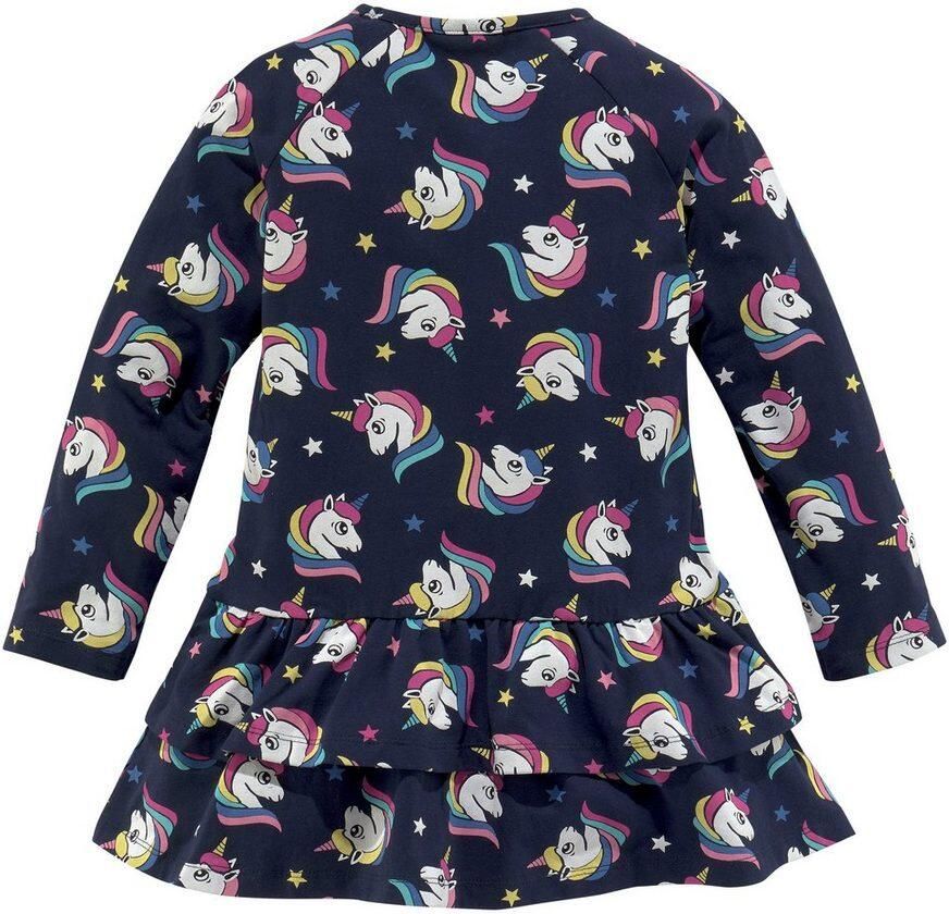 KIDSWORLD Jerseyjurk Voor kleine meisjes feestelijke gelegenheden knie-vrije lengte elegante stijl - Foto 7