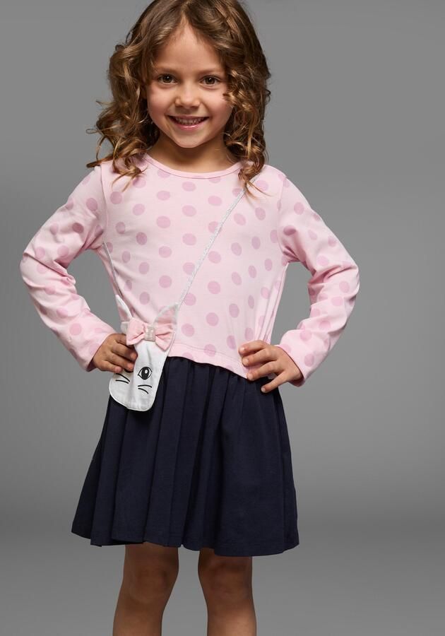 KIDSWORLD Jerseyjurk Voor kleine meisjes ideaal voor feestelijke gelegenheden knie-vrije lengte - Foto 7