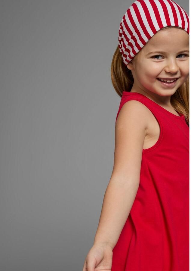 KIDSWORLD Jurk legging & haarband 3-delig set: jurk capri en gestreepte haarband (set 3-delig) - Foto 4