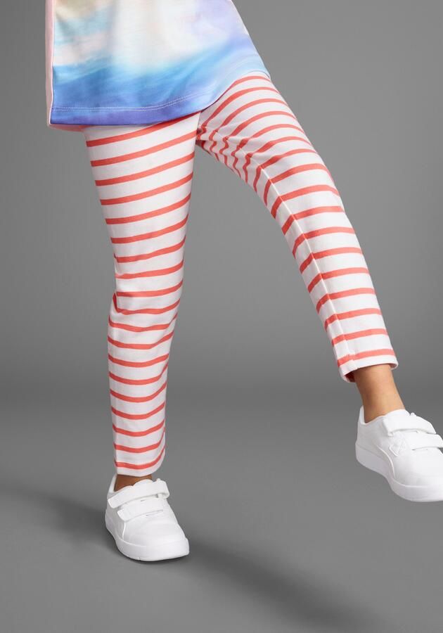 KIDSWORLD Legging 2-pack gestreepte leggings voor kleine meisjes (set 2-delig) - Foto 6