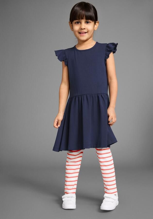 KIDSWORLD Legging 2-pack gestreepte leggings voor kleine meisjes (set 2-delig) - Foto 4