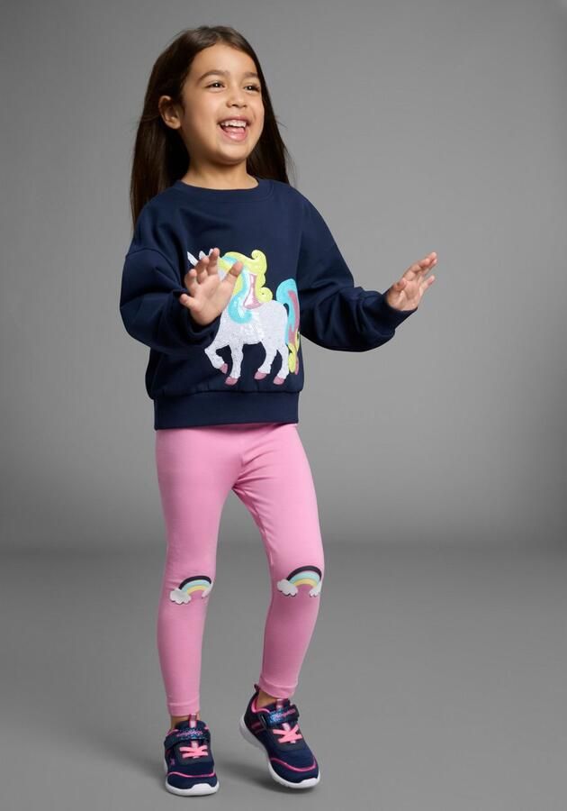 KIDSWORLD Legging 2-pack leggings met regenboog en strepen (2-delig) - Foto 4