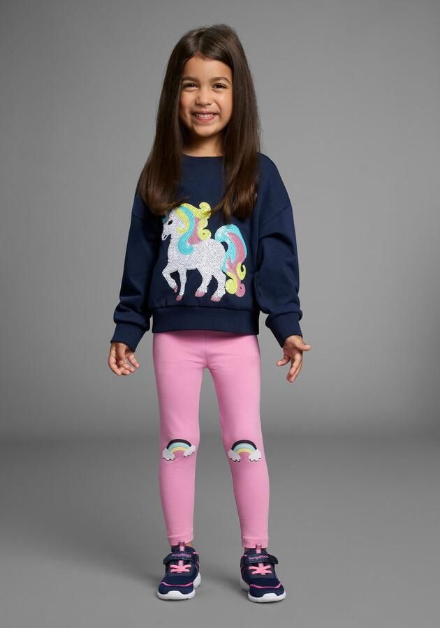 KIDSWORLD Legging 2-pack leggings met regenboog en strepen (2-delig) - Foto 5