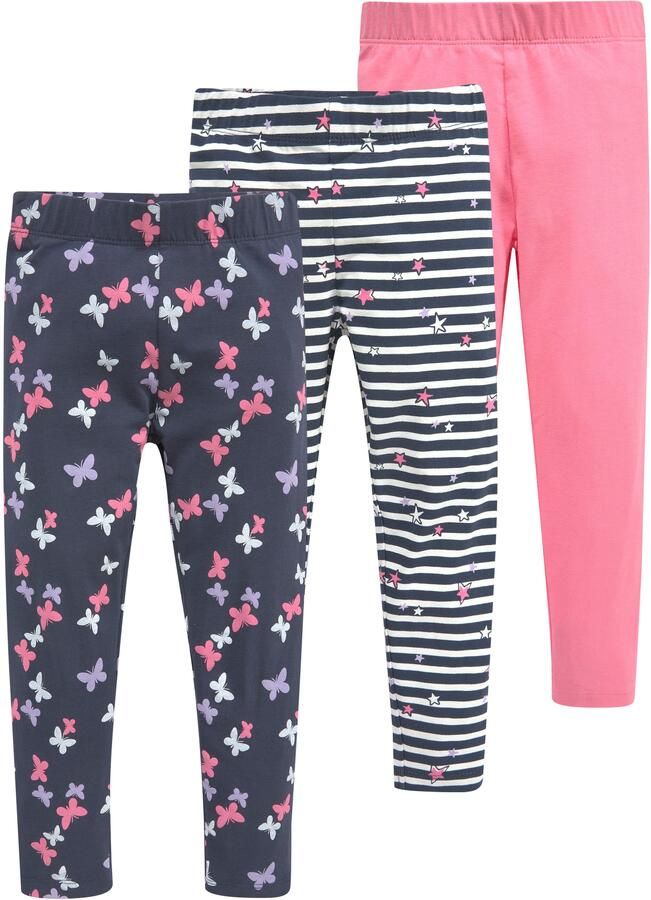 KIDSWORLD Legging 3-pack leggings voor kleine meisjes met verschillende motieven en kleuren (3-delig Set van 3) - Foto 11