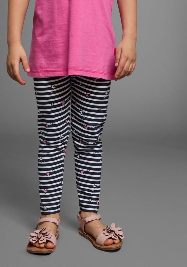 KIDSWORLD Legging 3-pack leggings voor kleine meisjes met verschillende motieven en kleuren (3-delig Set van 3) - Foto 3