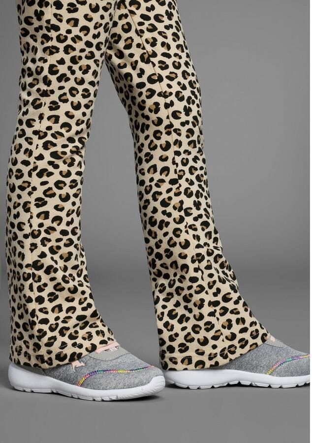 KIDSWORLD Legging met uitlopende pijpen Jazzpants bootcut luipaardprint - Foto 2