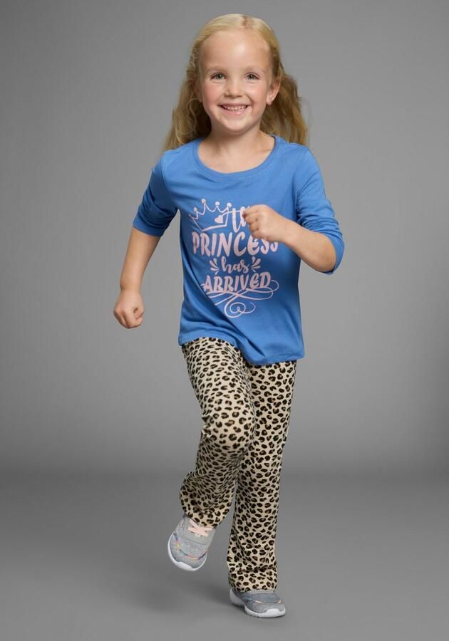 KIDSWORLD Legging met uitlopende pijpen Jazzpants bootcut luipaardprint - Foto 3