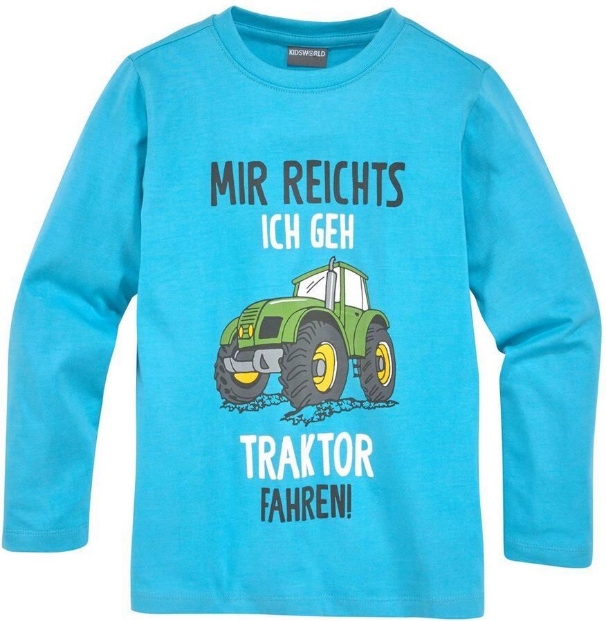 KIDSWORLD Shirt & broek 2-delig set lange mouwen shirt + broek (set 2-delig)