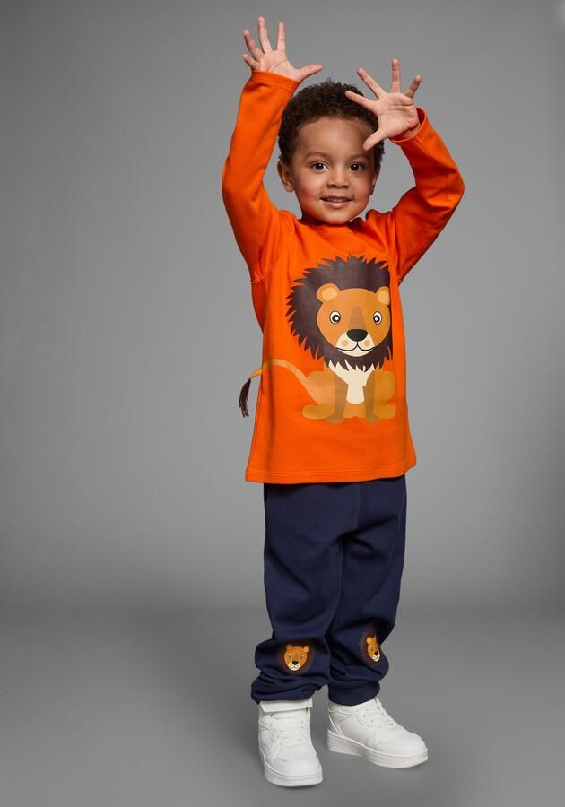 KIDSWORLD Shirt & broek 2-delig set lange mouwen shirt+broek (set 2-delig)