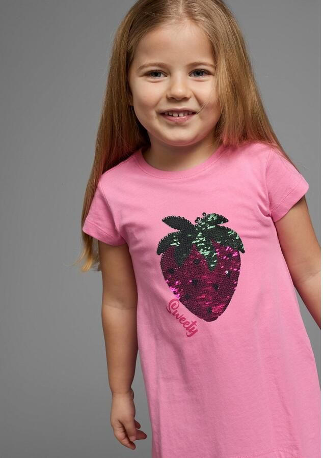 KIDSWORLD Shirt & legging 2-delig set T-shirt + leggings met omkeerbare pailletten (set 2-delig 2) - Foto 4