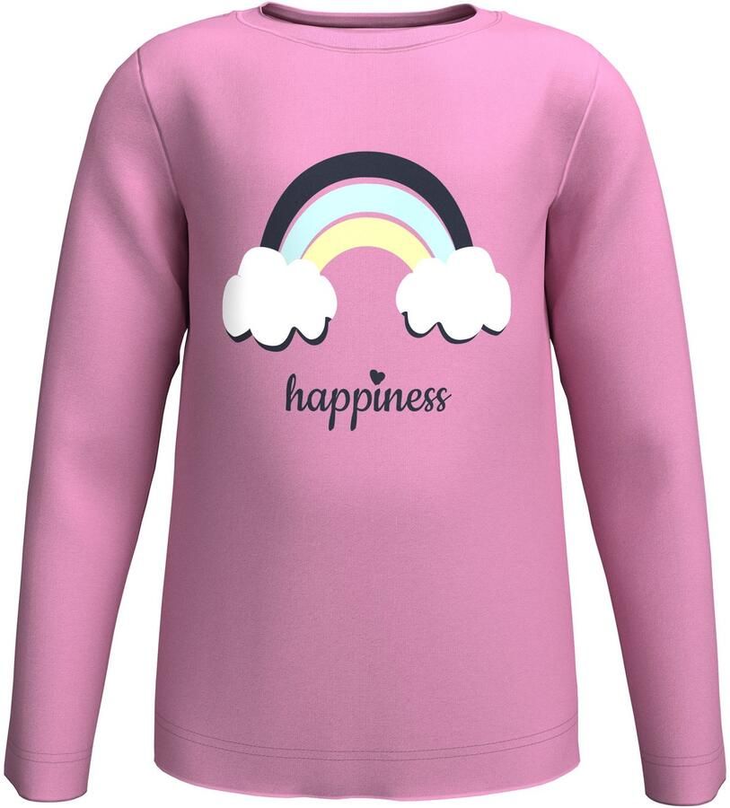 KIDSWORLD Shirt met lange mouwen 2-pack 1x effen + 1x gestreept lange mouwen shirts (2-delig)