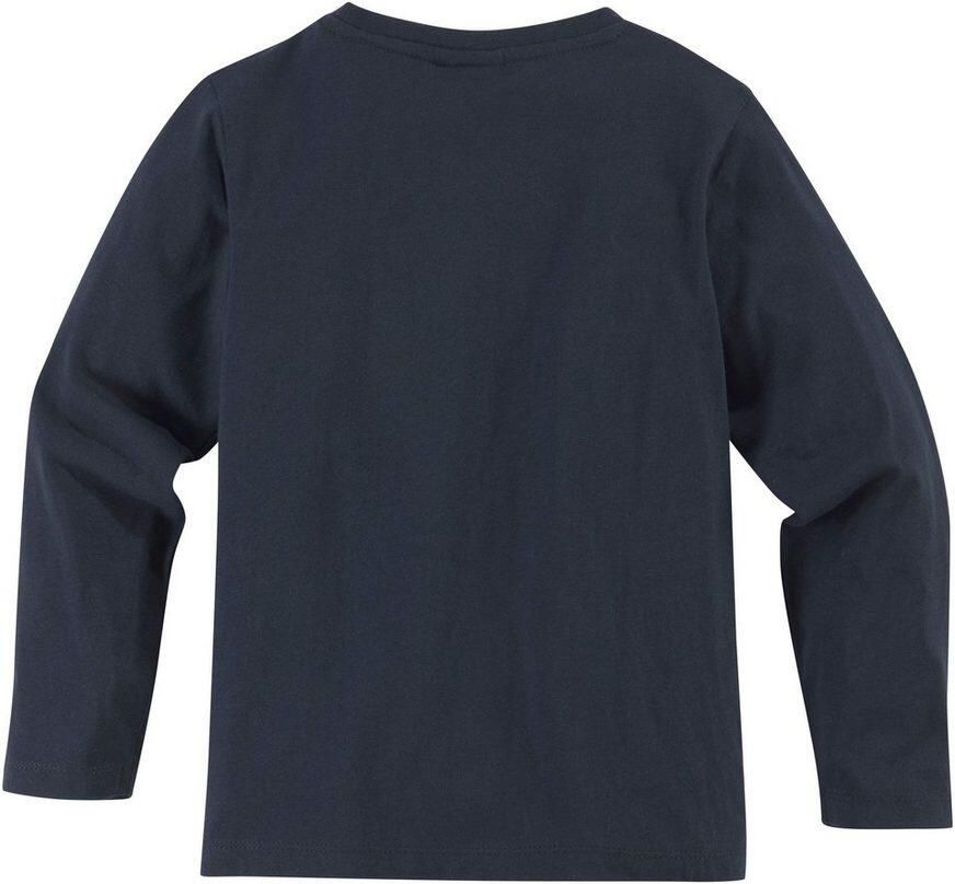 KIDSWORLD Shirt met lange mouwen CURIOUS DINO Lange mouwen basic pasvorm frisse print