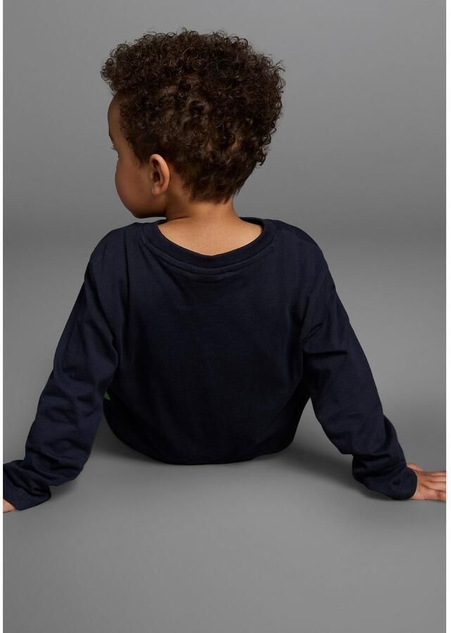 KIDSWORLD Shirt met lange mouwen CURIOUS DINO Lange mouwen basic pasvorm frisse print - Foto 2