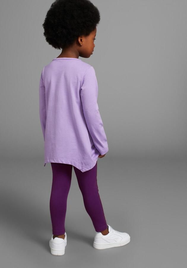 KIDSWORLD Shirt met lange mouwen & legging 2-delig set shirt + leggings met glinsterende details (set 2-delig 2) - Foto 2