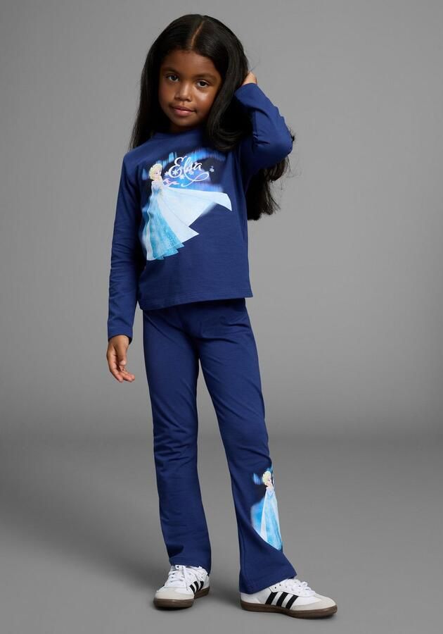 KIDSWORLD Shirt met lange mouwen & legging Disney SET Frozen: ELSA (set 2-delig) - Foto 3