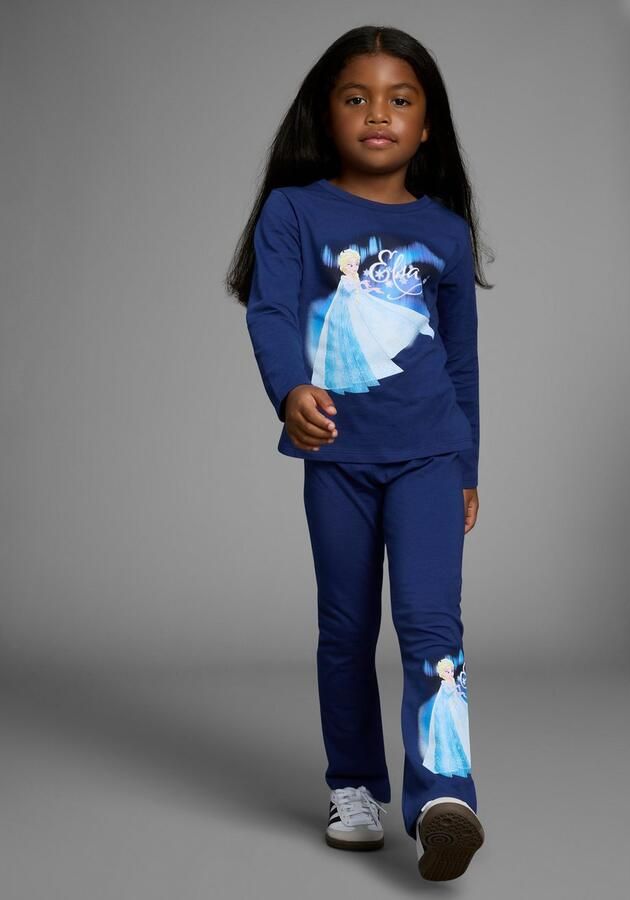 KIDSWORLD Shirt met lange mouwen & legging Disney SET Frozen: ELSA (set 2-delig) - Foto 4