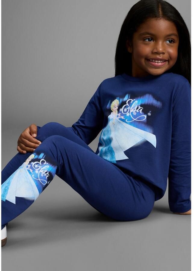 KIDSWORLD Shirt met lange mouwen & legging Disney SET Frozen: ELSA (set 2-delig)