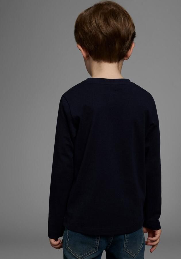 KIDSWORLD Shirt met lange mouwen FLYING DINO Lange mouwen basic pasvorm bedrukt ronde hals - Foto 4