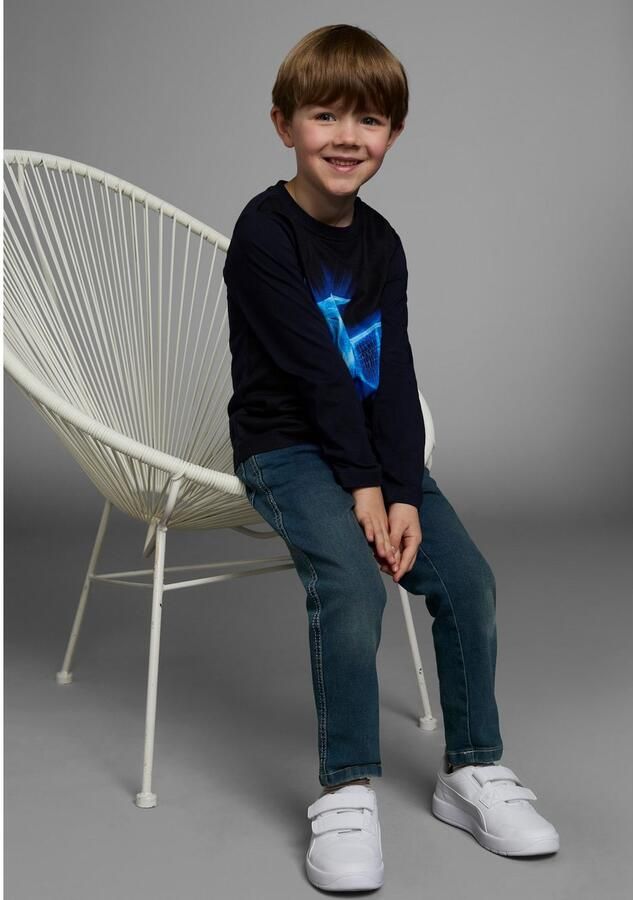 KIDSWORLD Shirt met lange mouwen FLYING DINO Lange mouwen basic pasvorm bedrukt ronde hals - Foto 3