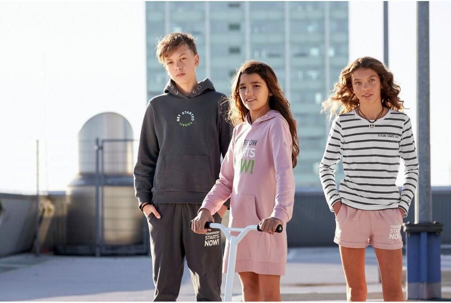 KIDSWORLD Shirt met lange mouwen Future starts now! langarmig basis-pasvorm - Foto 8