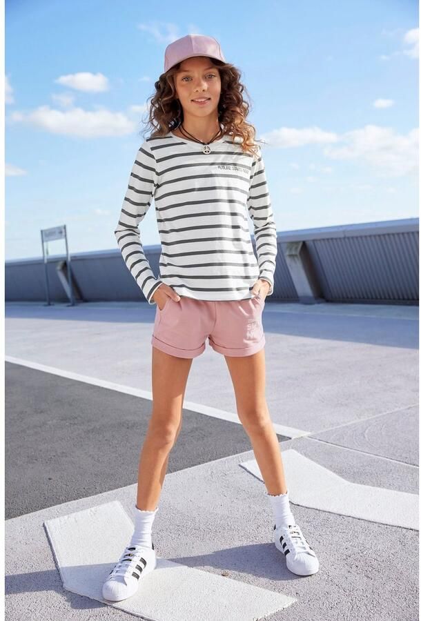 KIDSWORLD Shirt met lange mouwen Future starts now! langarmig basis-pasvorm - Foto 7