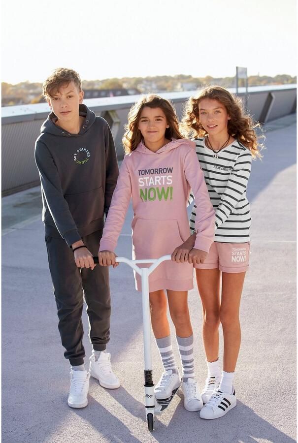 KIDSWORLD Shirt met lange mouwen Future starts now! langarmig basis-pasvorm - Foto 12