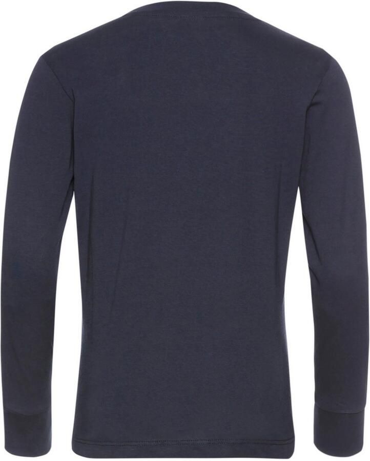 KIDSWORLD Shirt met lange mouwen HIER KOMMT RETTUNG Lange mouwen basic pasvorm frisse print - Foto 2