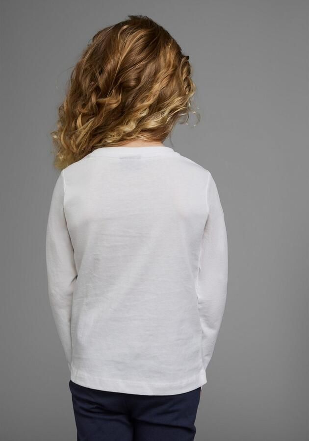 KIDSWORLD Shirt met lange mouwen Met hart van keerbare pailletten Lange mouwen basic pasvorm met glinsterende pailletten - Foto 5