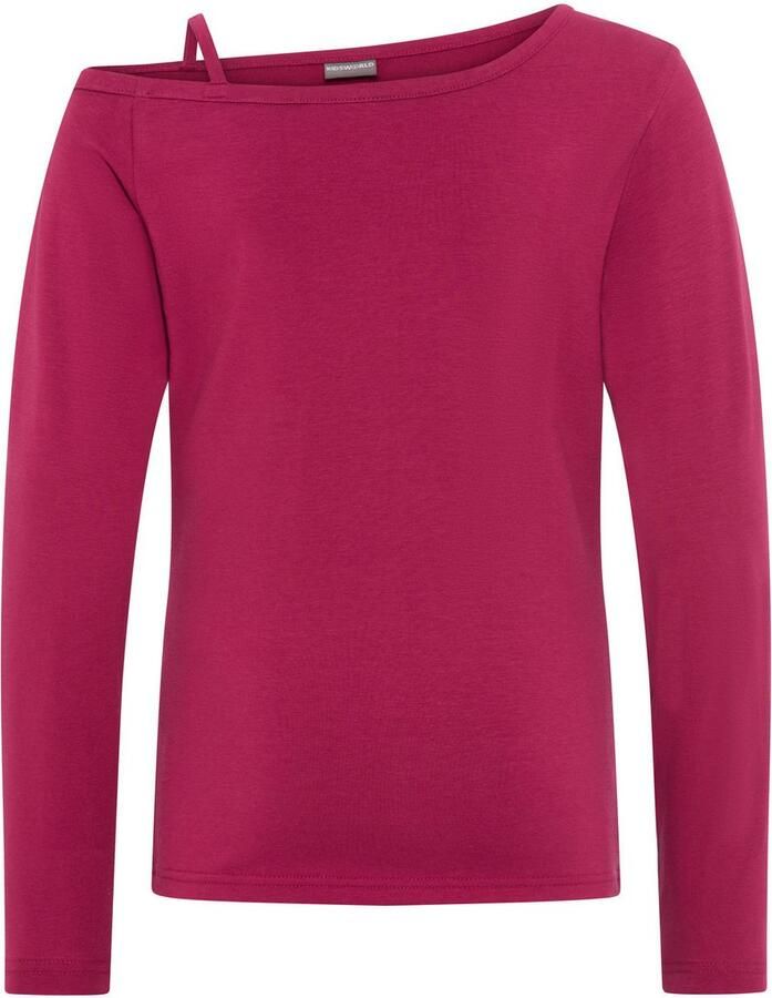 KIDSWORLD Shirt met lange mouwen Off-Shoulder Shirt Met modieuze schouderoplossing - Foto 7