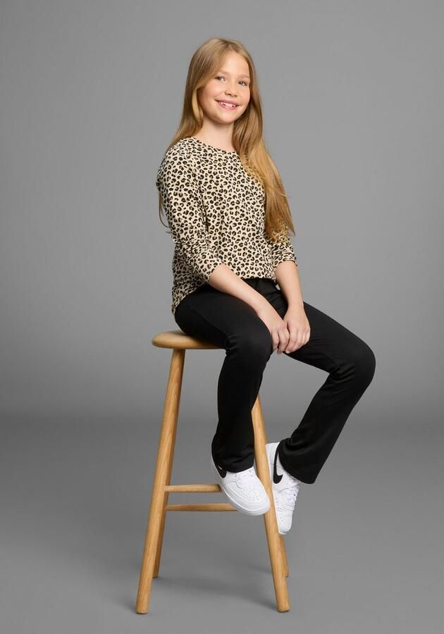 KIDSWORLD Shirt met lange mouwen Shirt in leo-look Modieuze dierenprint - Foto 4