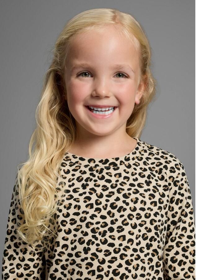 KIDSWORLD Shirt met lange mouwen Shirt in leo-look Modieuze dierenprint - Foto 3