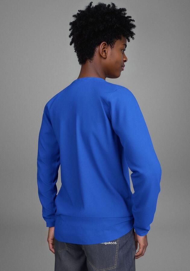 KIDSWORLD Shirt met lange mouwen Spreuk: "Wie CRINGE ist das denn" Spreuken-shirt altijd een casual spreuk - Foto 4