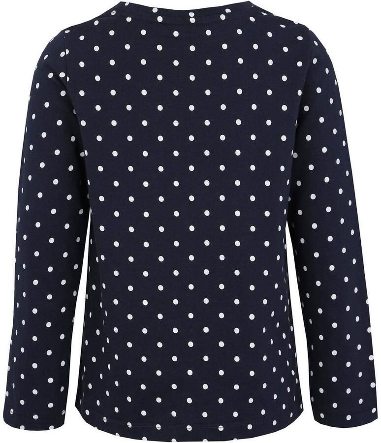 KIDSWORLD Shirt met lange mouwen Voor kleine meisjes Lange mouwen basic pasvorm bedrukt ronde hals